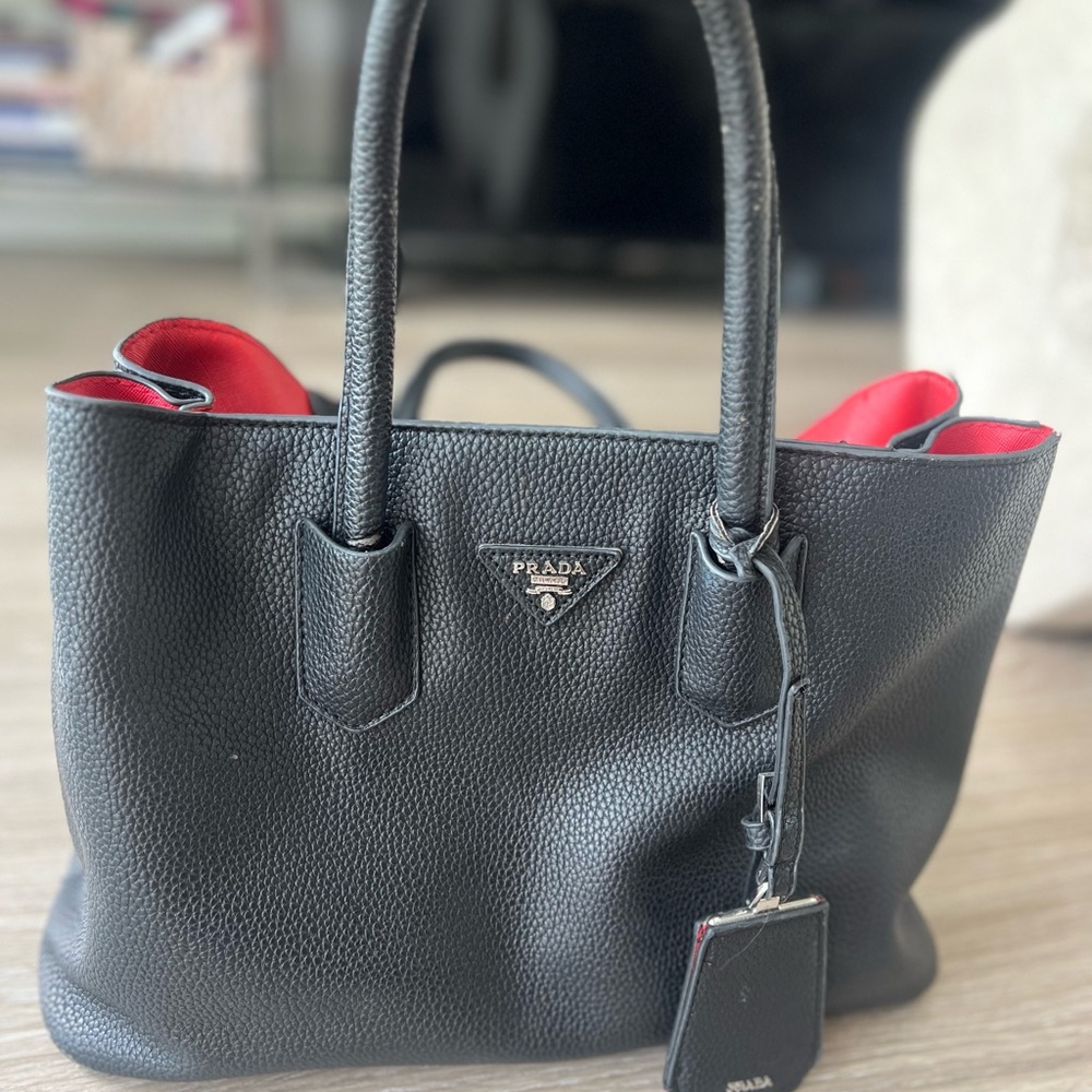 Used Prada Purse, lots of wear